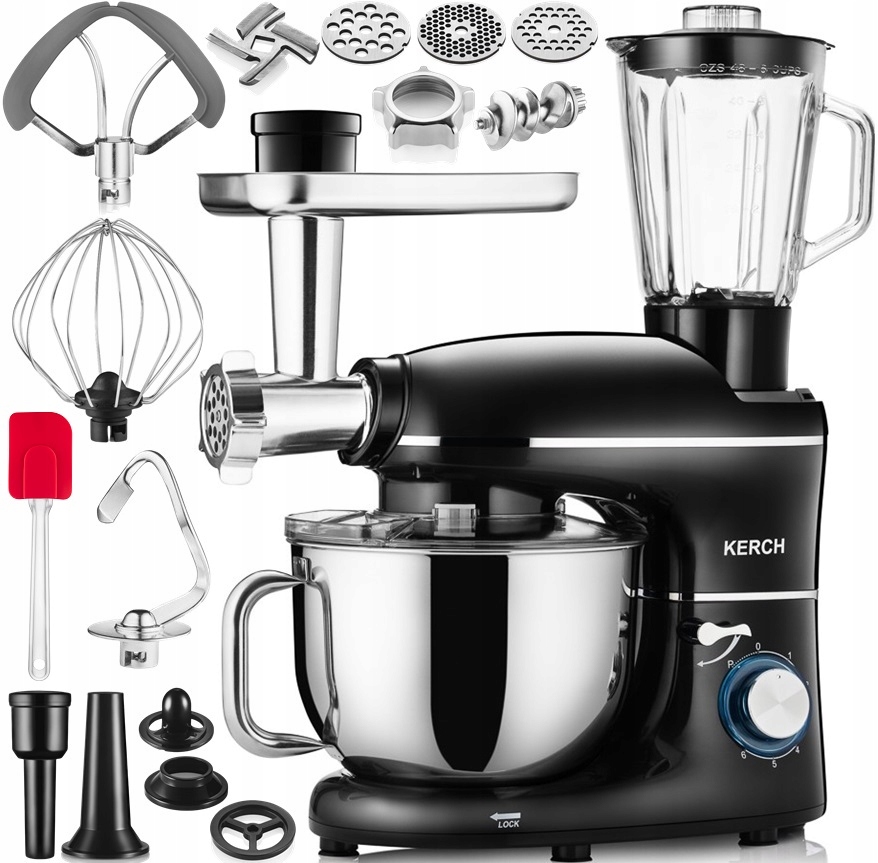 Kerch ROTARY/PR2200/BLACK 2200 W kuchynský robot čierny